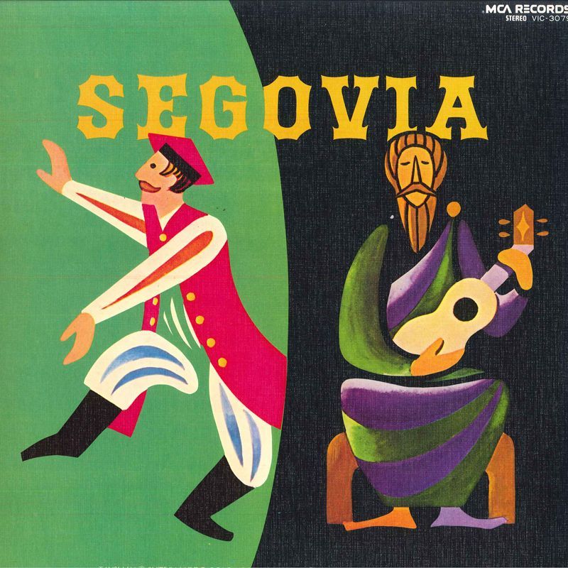 LP アンドレス セゴビア セゴビア不滅の名盤15選 VIC3079 VICTOR