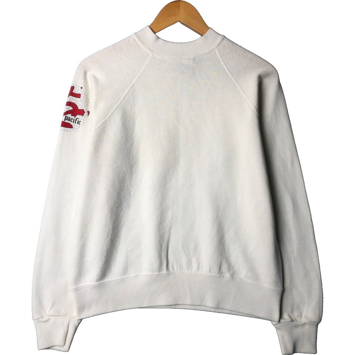 古着 80年代 オーシャンパシフィック Ocean pacific 青タグ プリントスウェットシャツ トレーナー メンズL相当|eaa567889