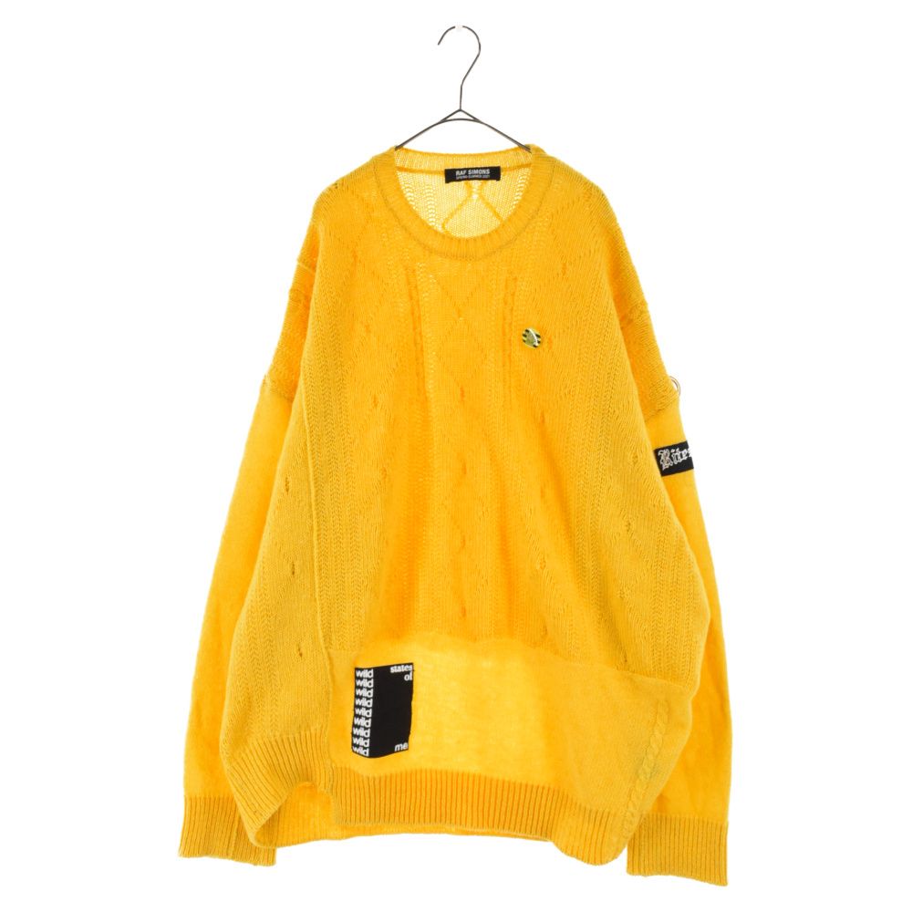 RAF SIMONS (ラフシモンズ) 21SS オーバーサイズメリノウールニット ...