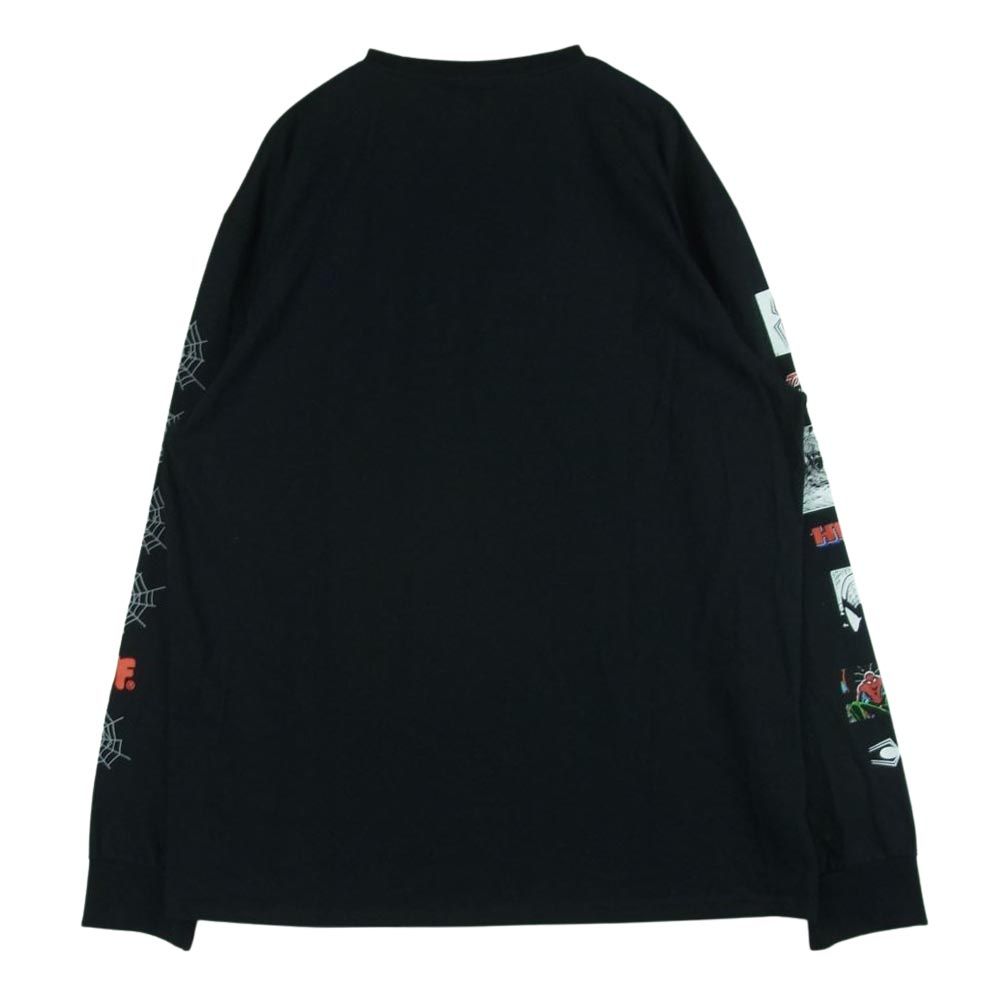 HUF ハフ TS02054 X SPIDERMAN スパイダーマン SPIDEY SENSE LS TEE 