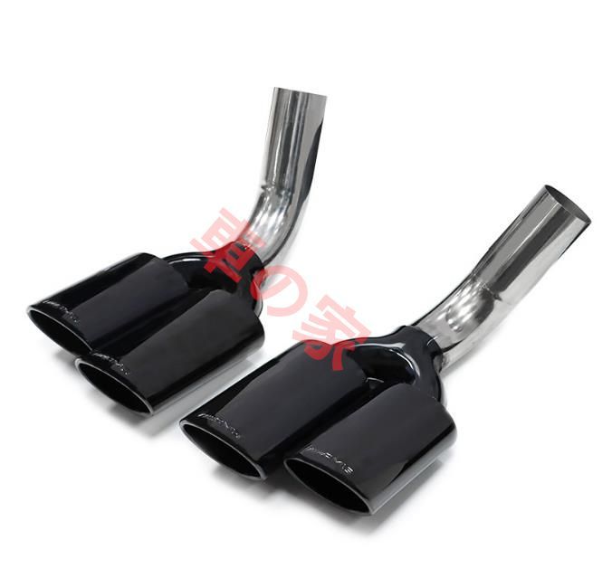 ブラック4本出し ステンレス