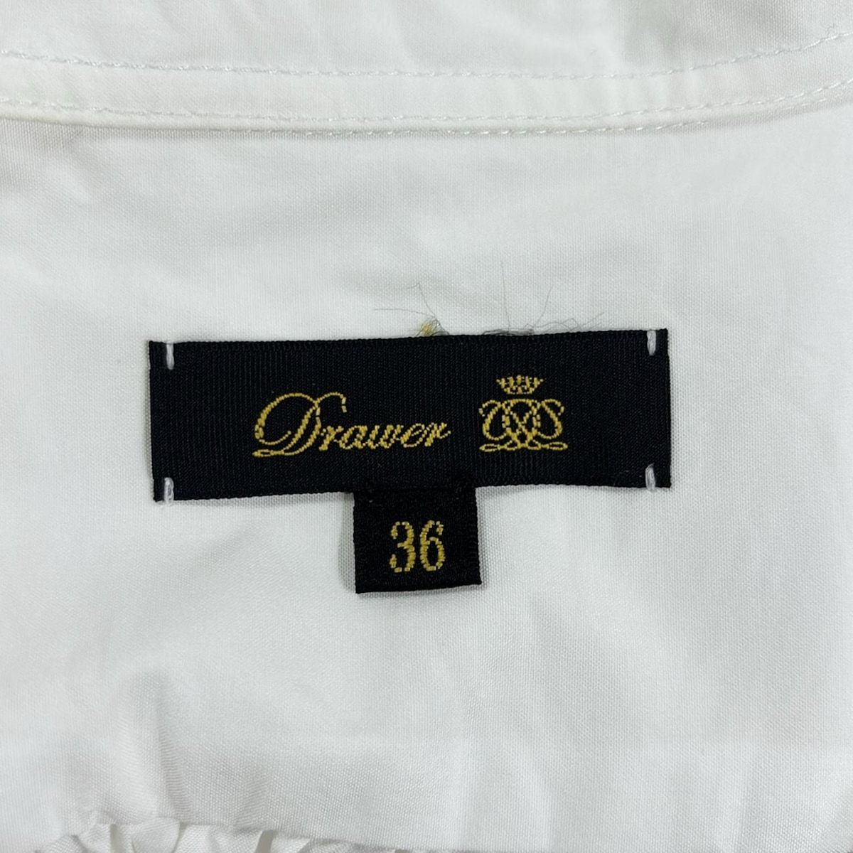Drawer(ドゥロワー) ワンピース サイズ36 S レディース美品 - 白