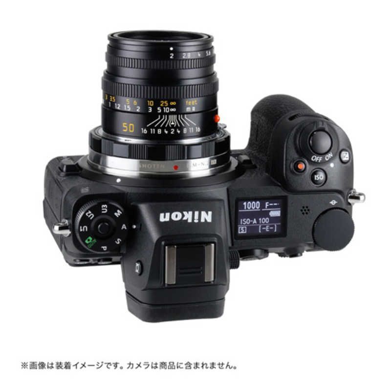 カーディガン 未開梱 SHOTEN ライカＭマウントレンズ → ニコンＺマウント変換 LM-NZEXB ブラック 即日発送。