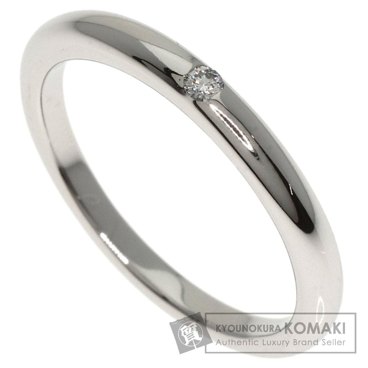 BVLGARI ブルガリ フェディ 1P ダイヤモンド リング 指輪 PT950 レディース