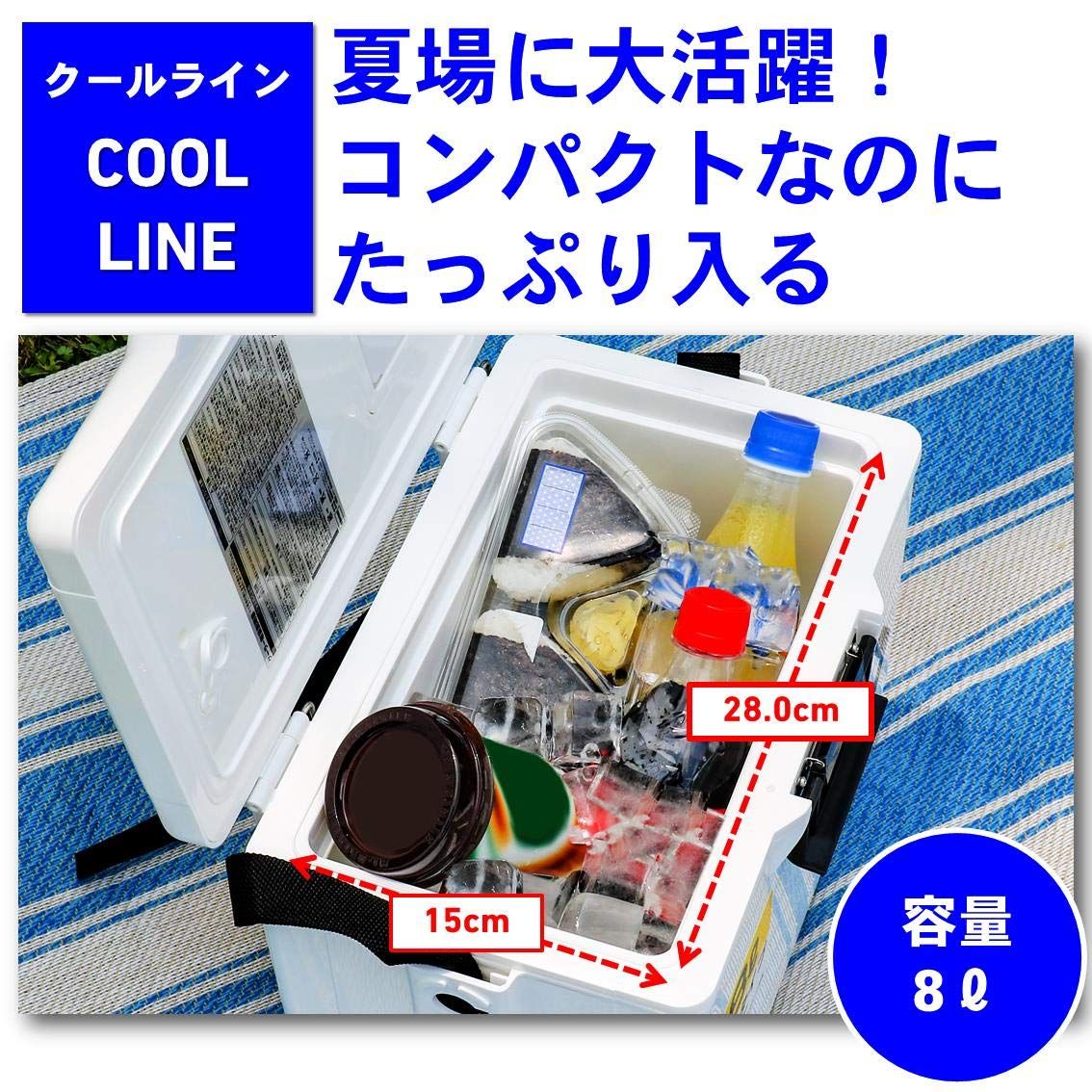 残り2点 ダイワ DAIWA クーラーボックス クールライン 6リットル|8リットル 小型 無料配達