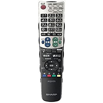 シャープ 純正テレビ用リモコン RRMCGA939WJSA 部品番号：0106380346 (中古品) 中古】 SHARP シャープ 純正テレビ用リモコン RRMCGA939WJSA【部品番号