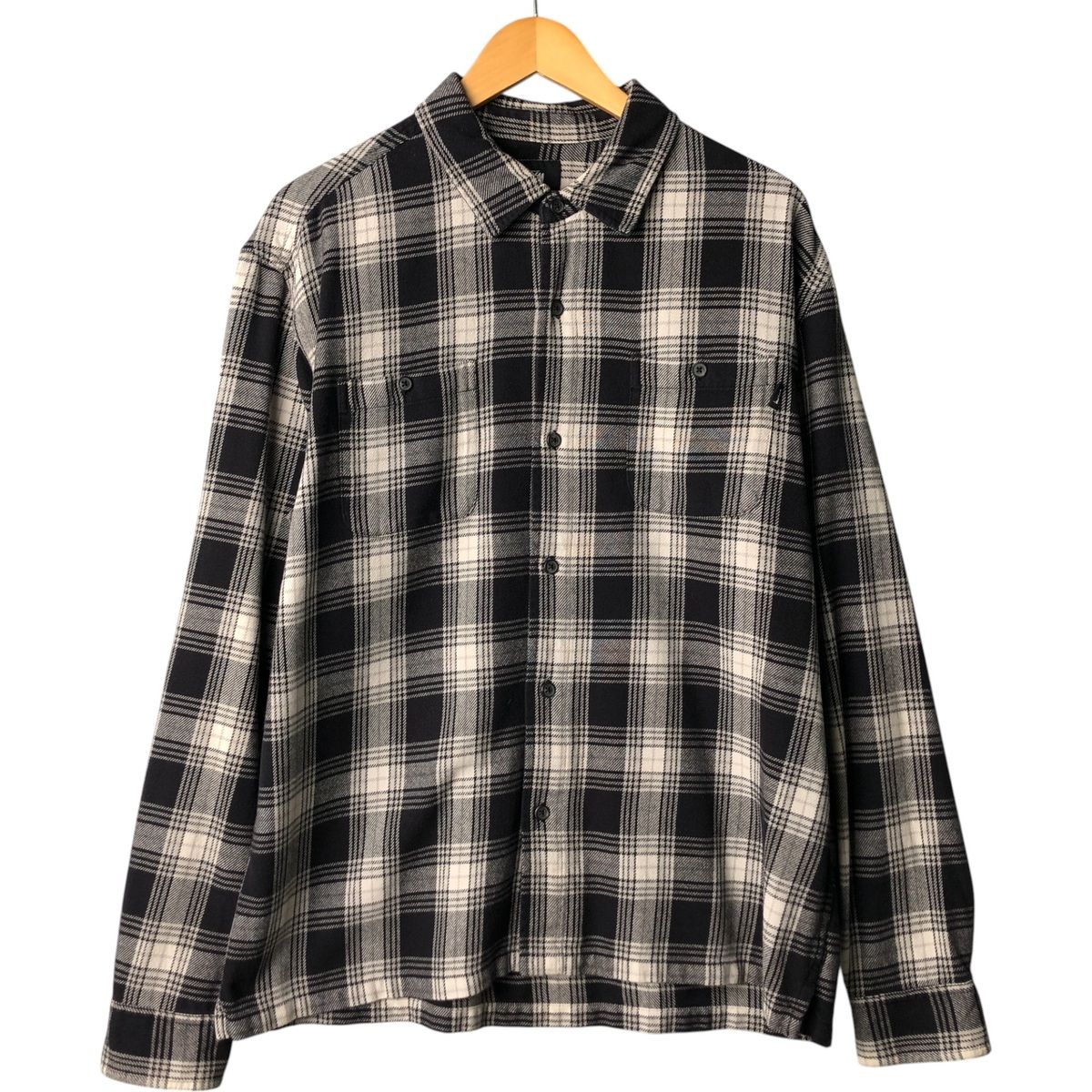 古着 ステューシー STUSSY オンブレチェック 長袖 フランネルチェック