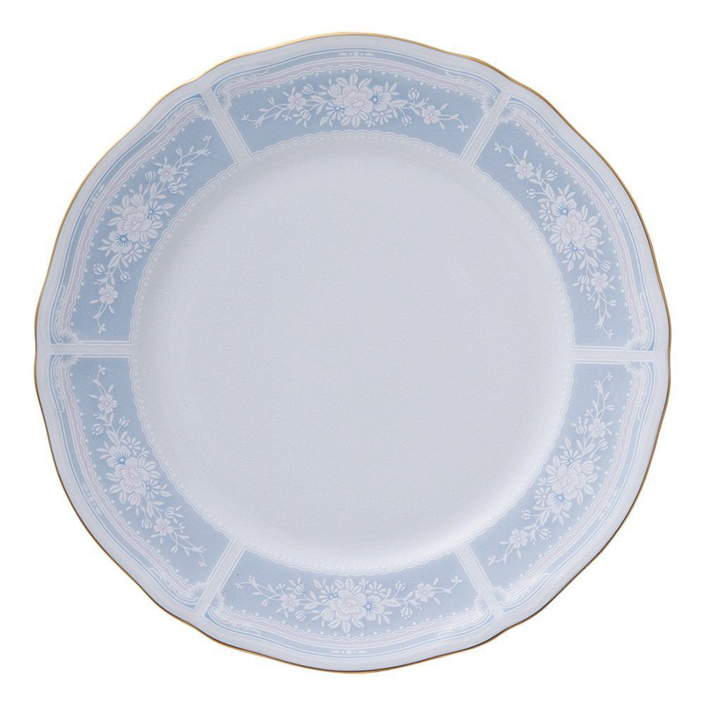 Noritake ノリタケ プレート 18cm オマージュコレクション 藍白絵唐草文 ファインポーセレン(プレミアムホワイト) T2410/ ⭐️ ノリタケ オマージュコレクション 雲母金彩花文 コーヒー碗皿 ２