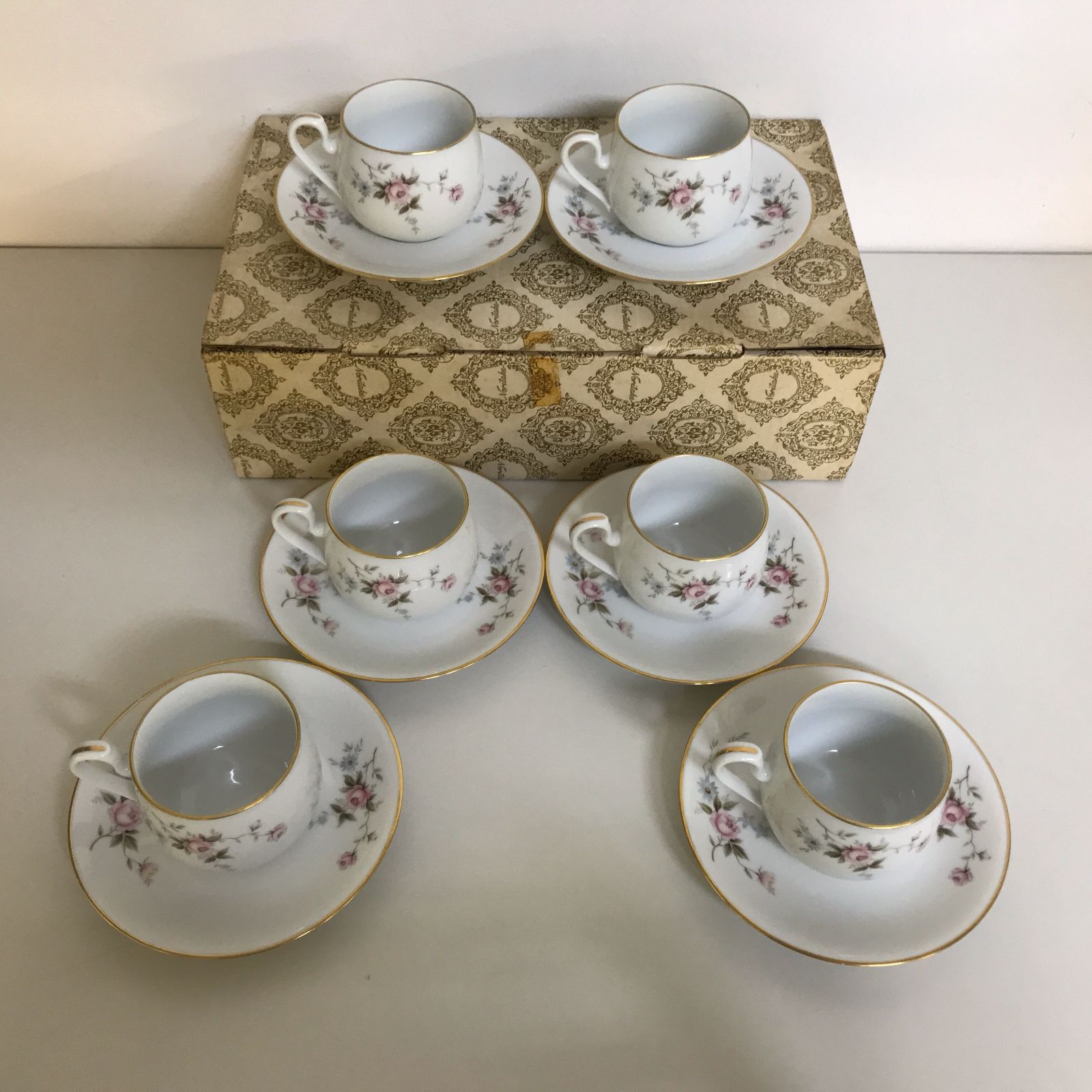 実家整理 昭和レトロ ノリタケ 紅茶カップソーサー6客組 【公式通販】