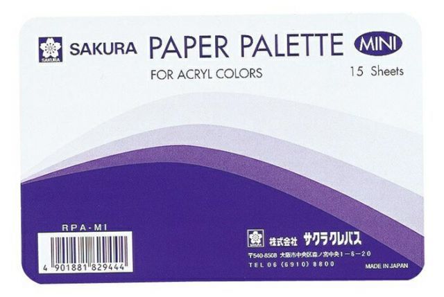まとめ サクラクレパス ペーパーパレット ミニ RPA-MI ×50セット