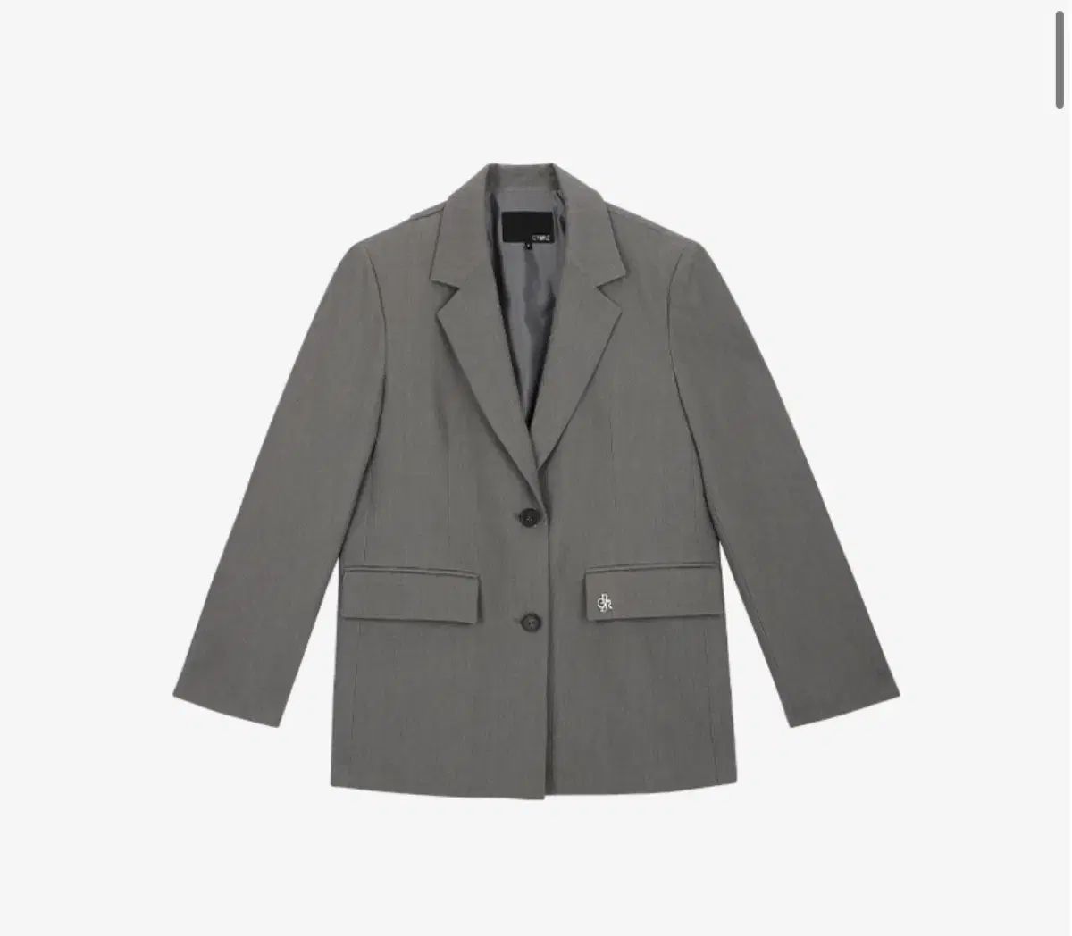 CIIRZ グレー アシンメトリー ジャケット Sサイズ