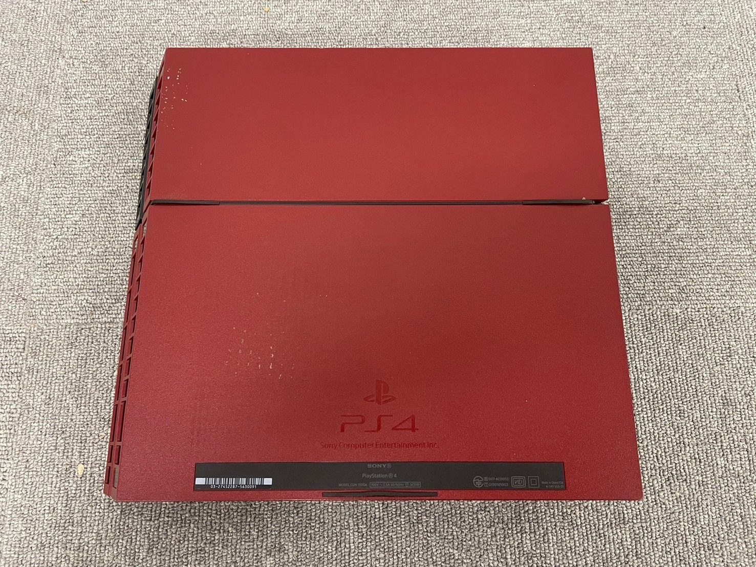 CH X107-I58-3284 SONY ソニー PlayStation4 PS4 本体のみ CUH-1100A 500GB FF零式 朱雀エディション FFモデル 限定モデル 動作確認済み 初期化済み