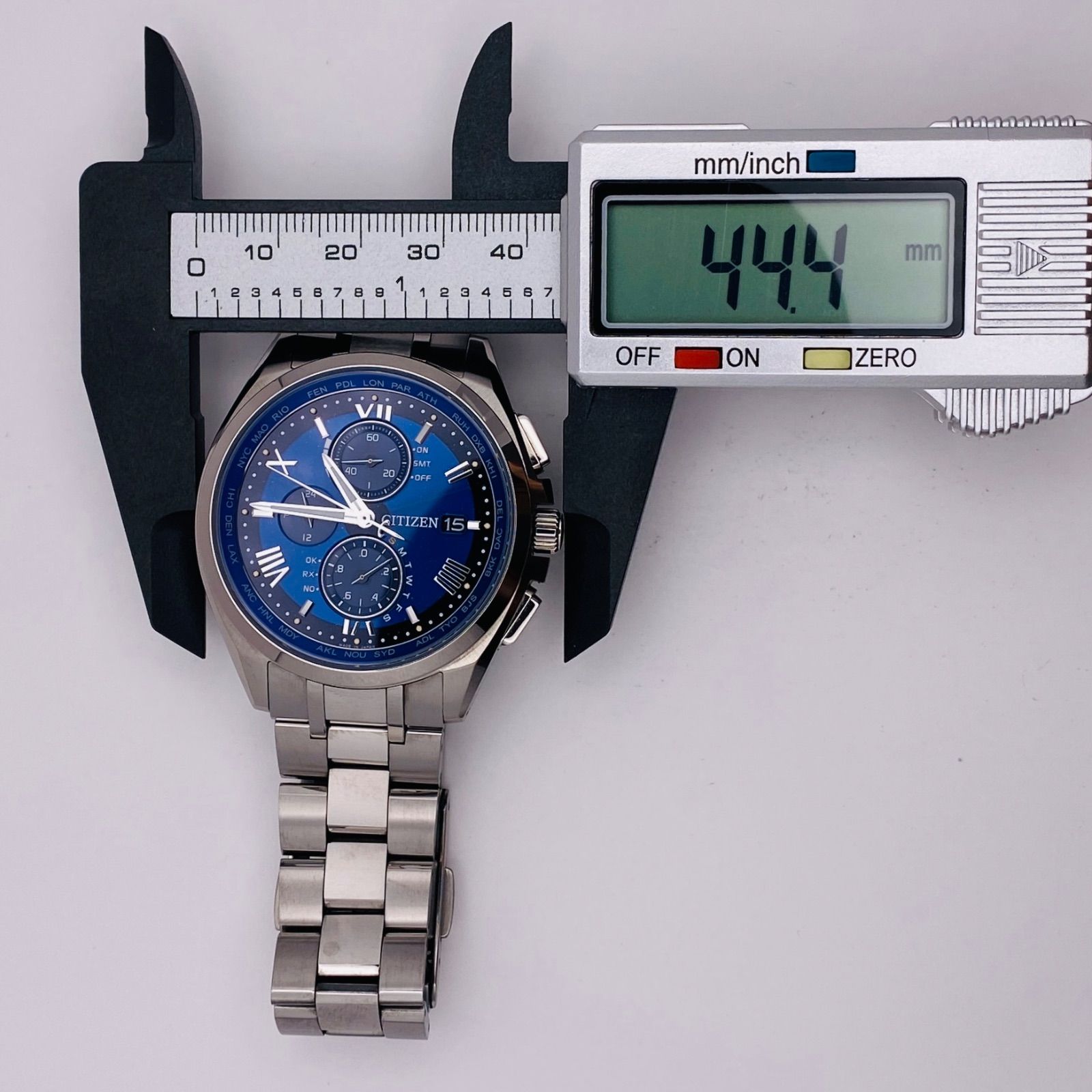 T186）希少 限定品 美品 稼動品 CITIZEN シチズン 電波ソーラー ECO 