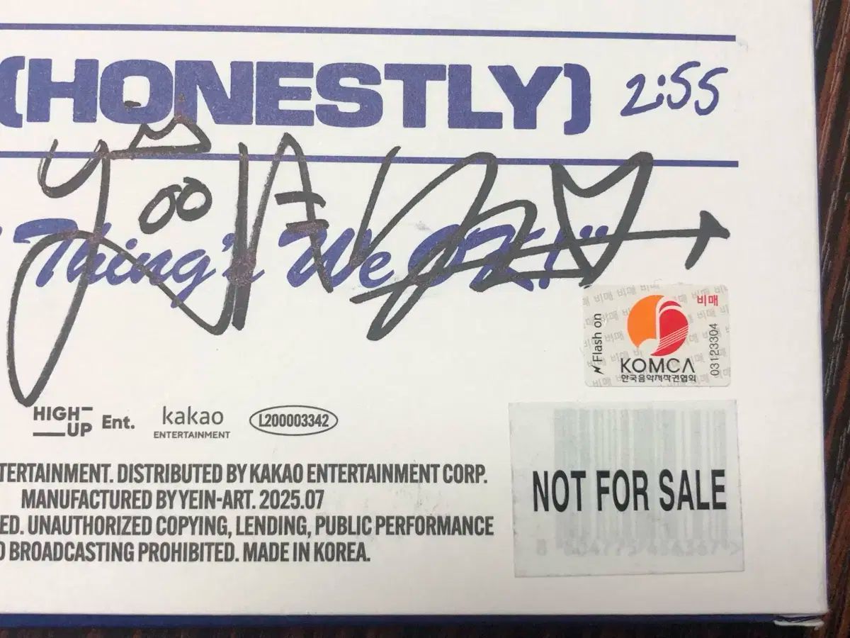 stayc スミン 直筆サイン入りチェキ vis