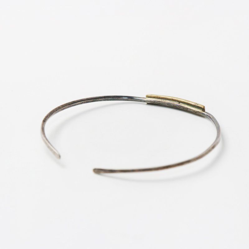 SERGE THORAVAL わたしが世に シルバーバングル ブレスレット SERGE