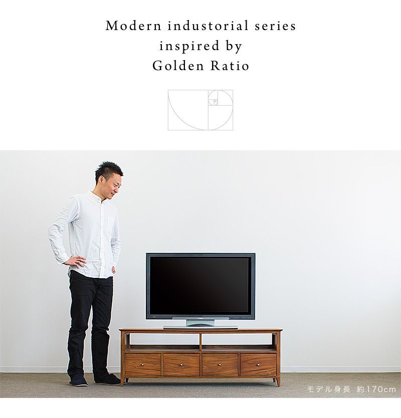 テレビ台 幅121.5 奥行35 高さ43 天然木マホガニーローボード 完成品