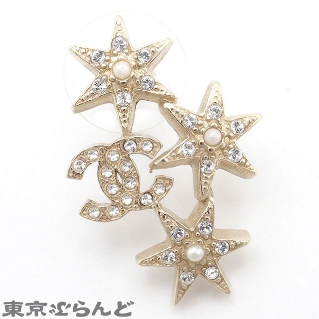 CHANEL ココマーク スター ラインストーン ピアス【美品】 楽天市場】シャネル CHANEL ココマーク スター ラインストーン