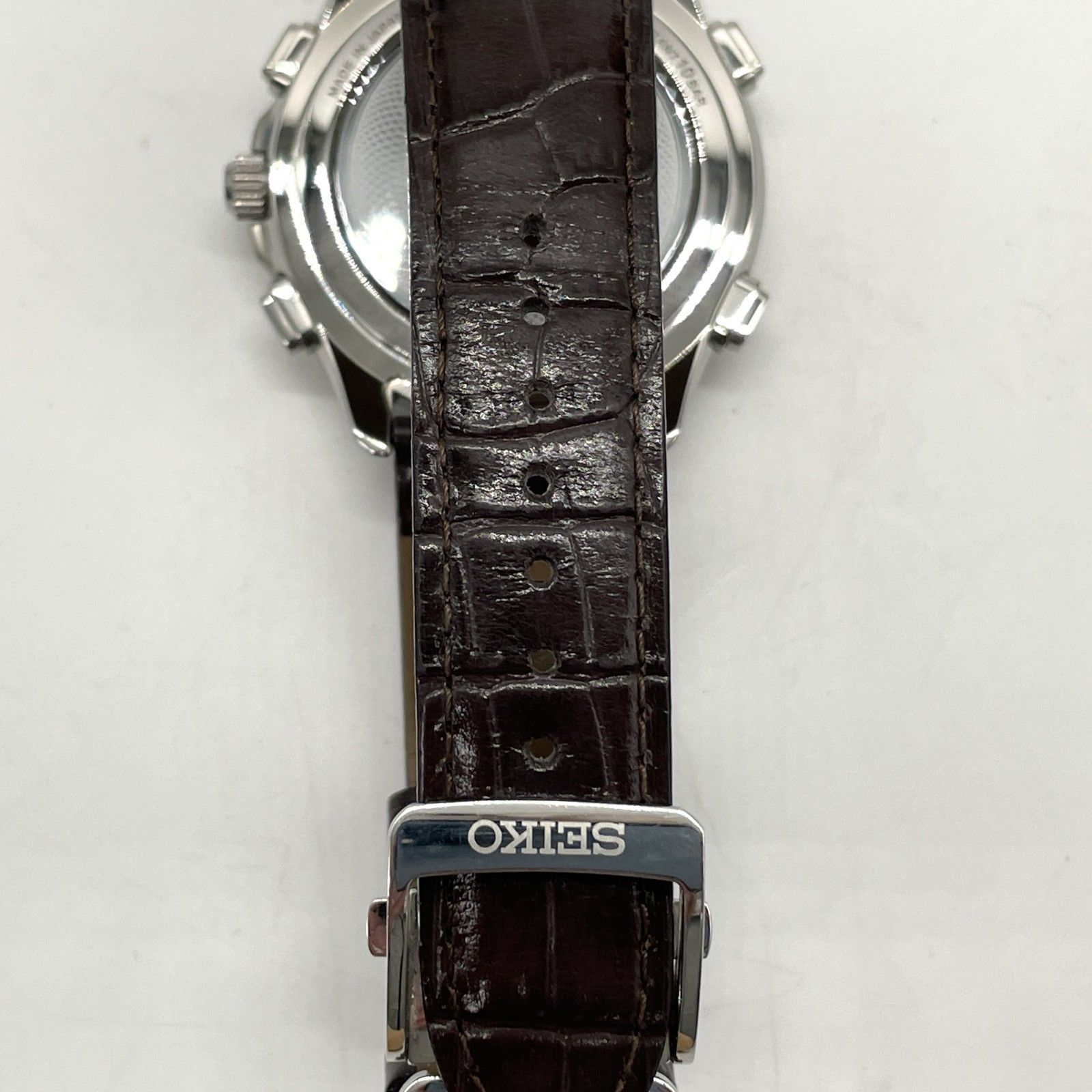 極美品 SEIKO セイコー DOLCE ドルチェ メンズ 腕時計 ソーラー電波 