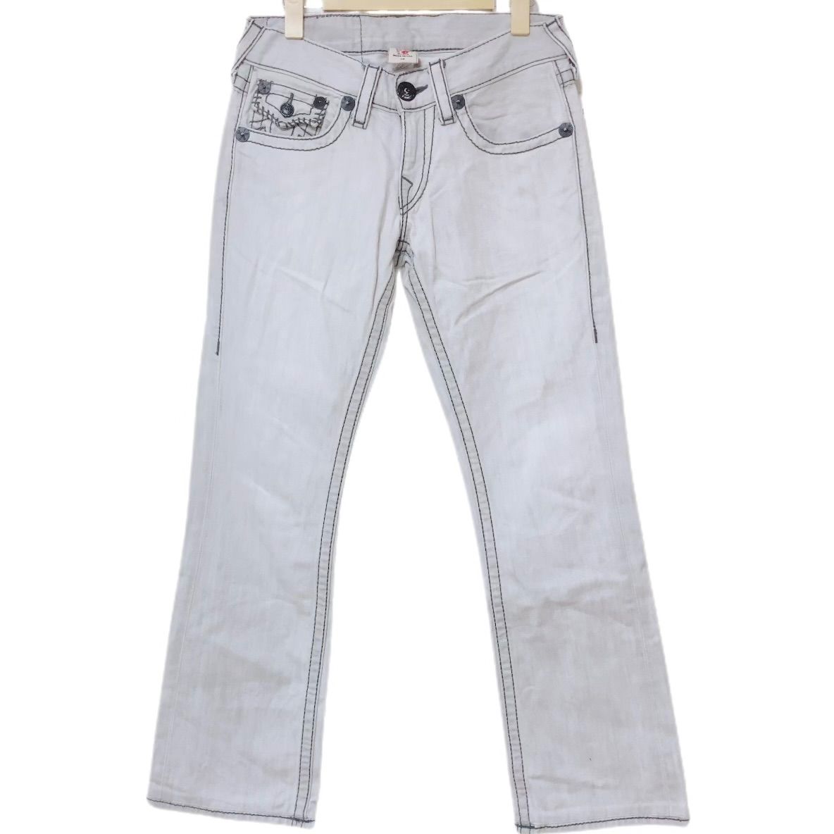 True Religion ホワイトジーンズ Amazon | True Religion メンズ Ricky Sn Nf 股下32インチ