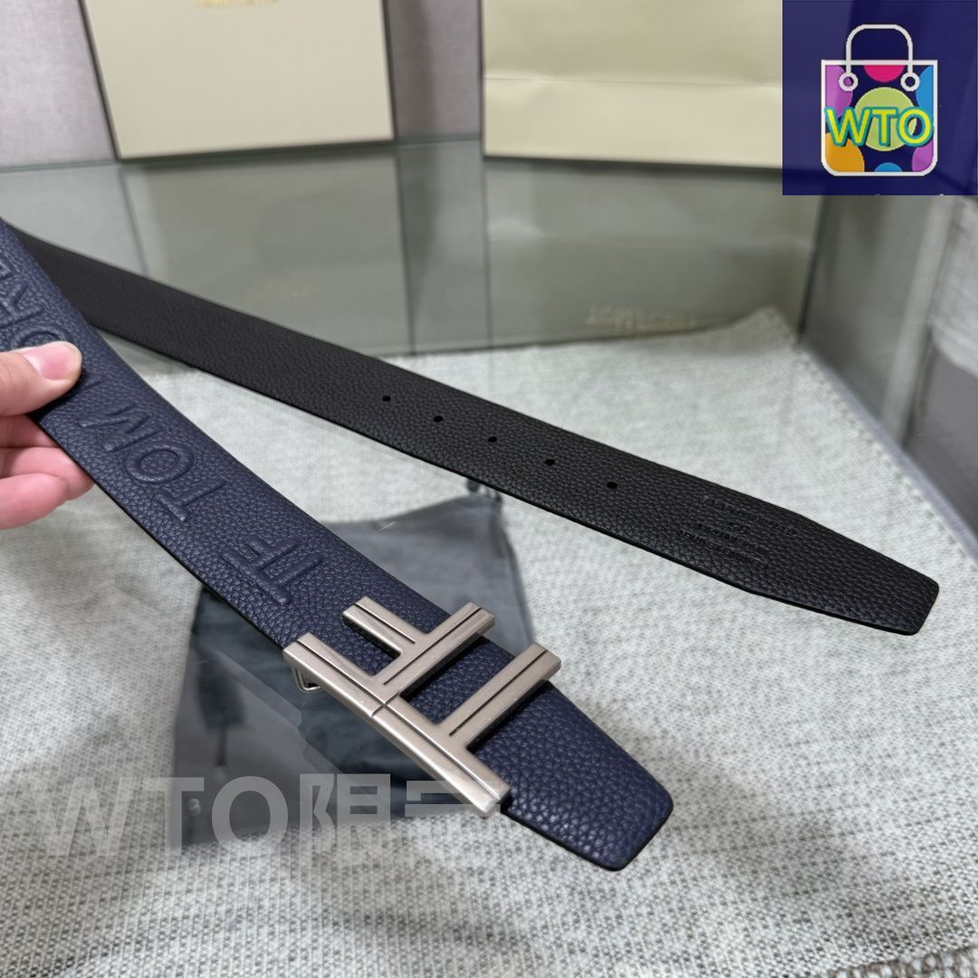 今日特価】Tom Ford ダブルフェイス レザーベルト - メルカリ