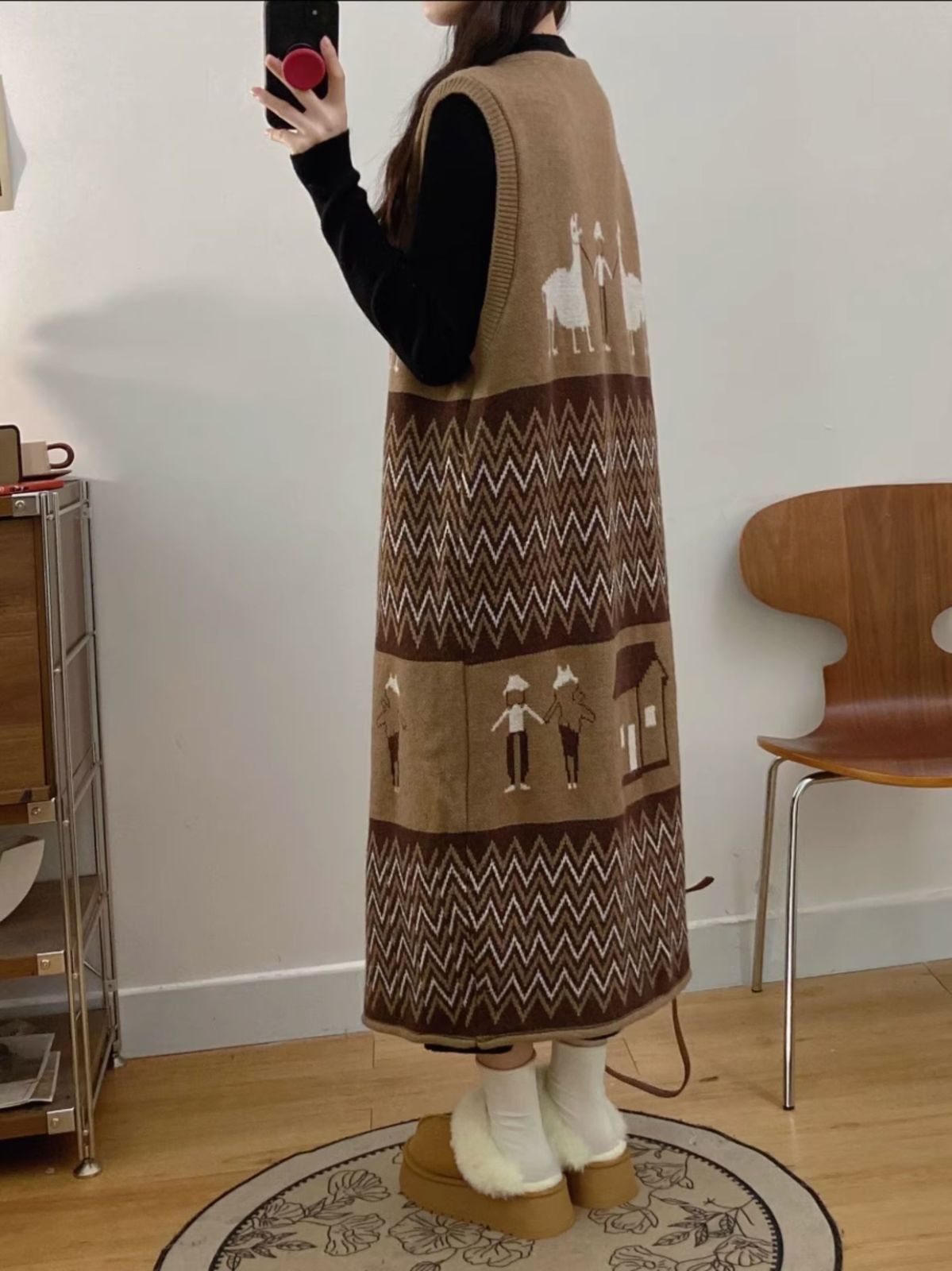 フレンチレトロ 長袖