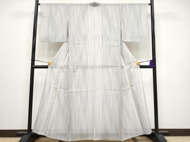 平和屋着物 上 夏物 小紋 紗 縞 CYAA3078s5