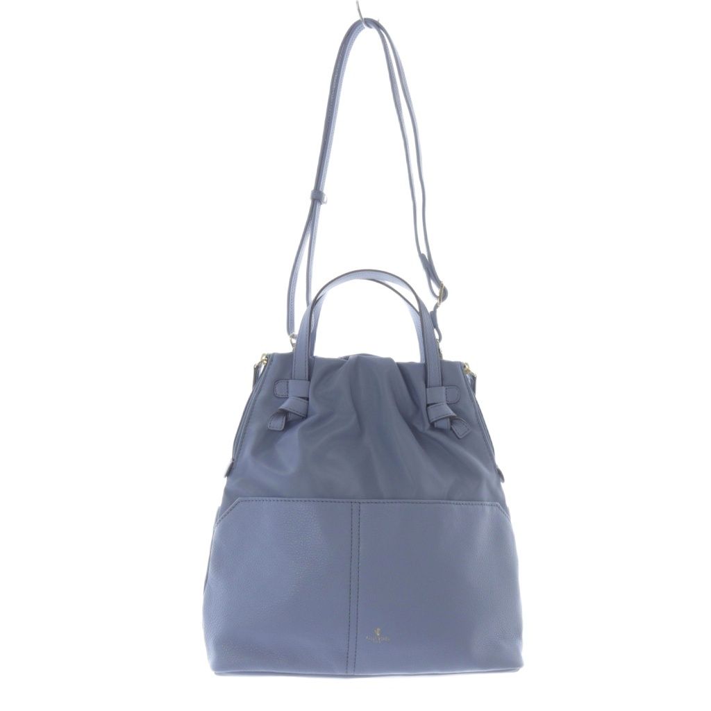 【極美品】 ペレボルサ 4WAYショルダーバッグ エコバッグ付 ハンドバッグ ペレボルサ PELLE BORSA 4WAYショルダー （ブラック