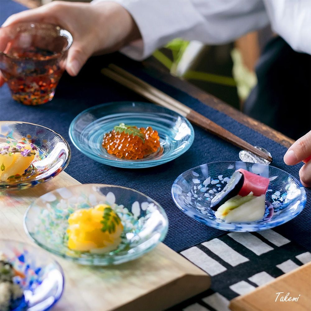 楽天市場】小鉢&受け皿3色セット おしゃれ 小皿 ガラス 陶器 ガラスボウル ガラス食器 クリア 食器 かわいい デザート かき氷 そうめん 深皿  キッチン 北欧 200ml : 陶磁器専門店西田