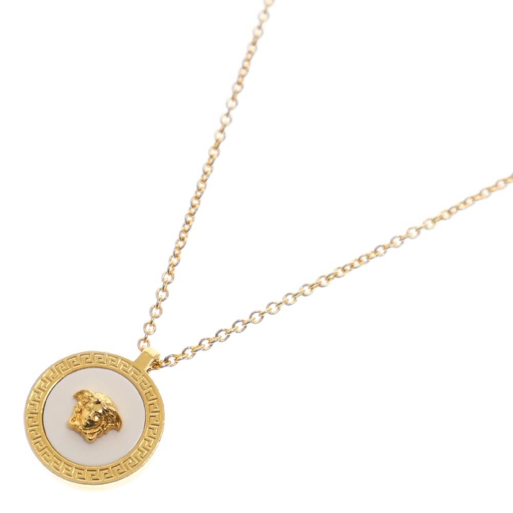 VERSACE (ヴェルサーチ) メドゥーサ ゴールドメッキネックレス ゴールド
