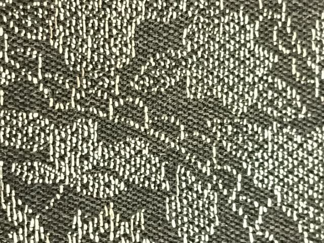 平和屋着物▽お召 単衣 吉祥花文 黒地 正絹 逸品 AAAV2854fy - メルカリ