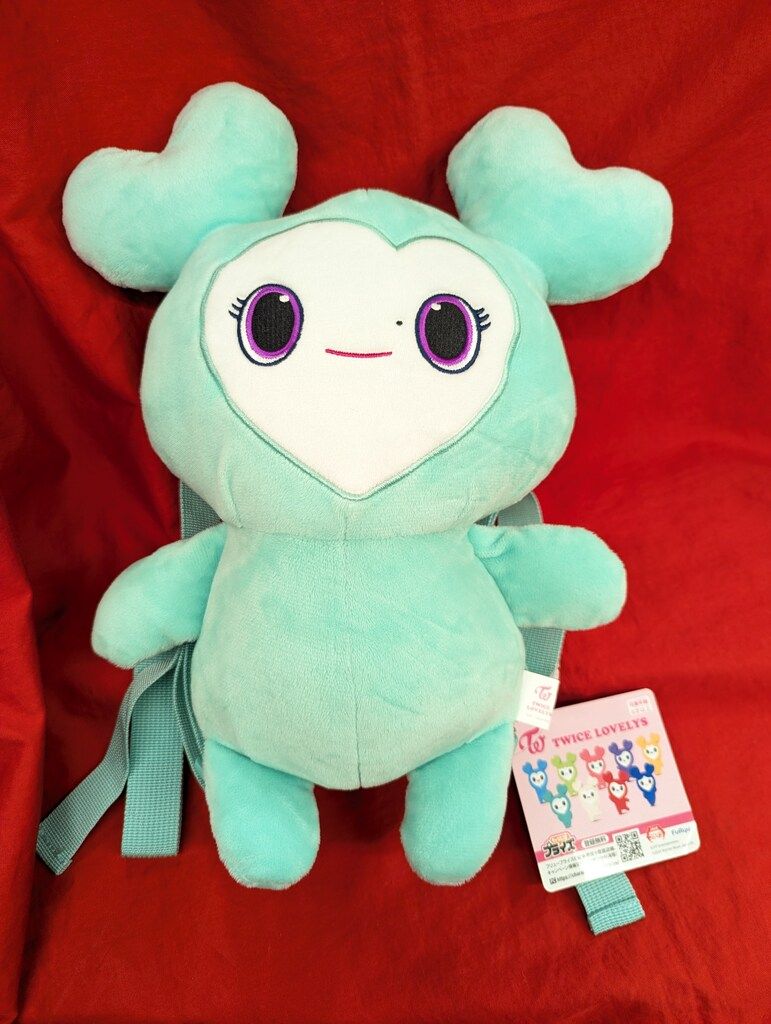 TWICE LOVELYSミナ おひるねクッション　シュシュ　ポシェット TWICE TWICE LOVELYS ミナ TWICE LOVELYSミナ おひるね