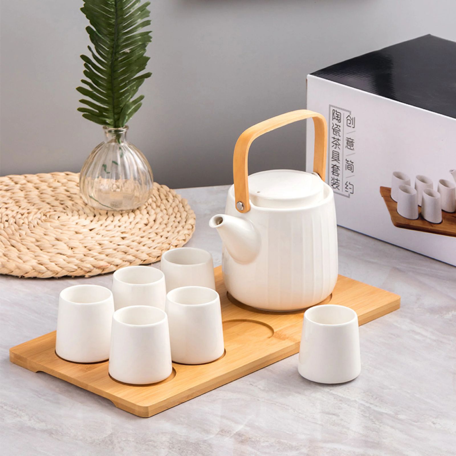 急須 湯呑み セット ティーポット 番茶器セット 茶器揃 陶磁茶具セット 茶器 茶皿 旅行ティーセットー カップ シンプルな和風 収納バッグ付き 茶器 乾燥ティートレー お出かけ用 和風急須 6杯セット 8点入 おしゃれ 茶道具 8-12日以内に発送します - メルカリ