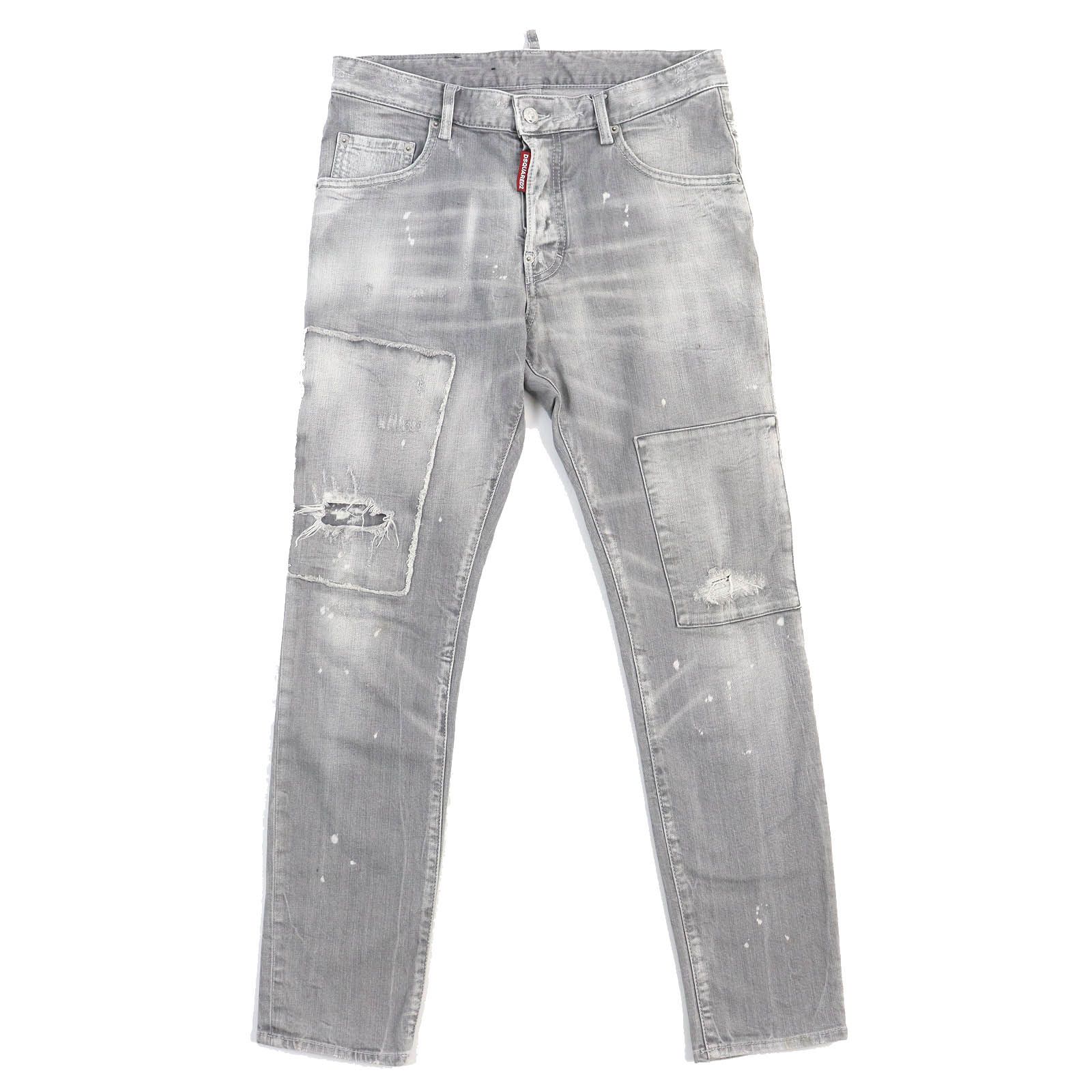 DSQUARED2』 ディースクエアード (46) ダメージデニムパンツ