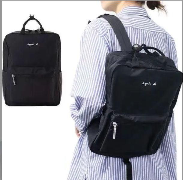 新品 アニエスベー agnes b. 大容量 リュックバッグ バッグ 通勤