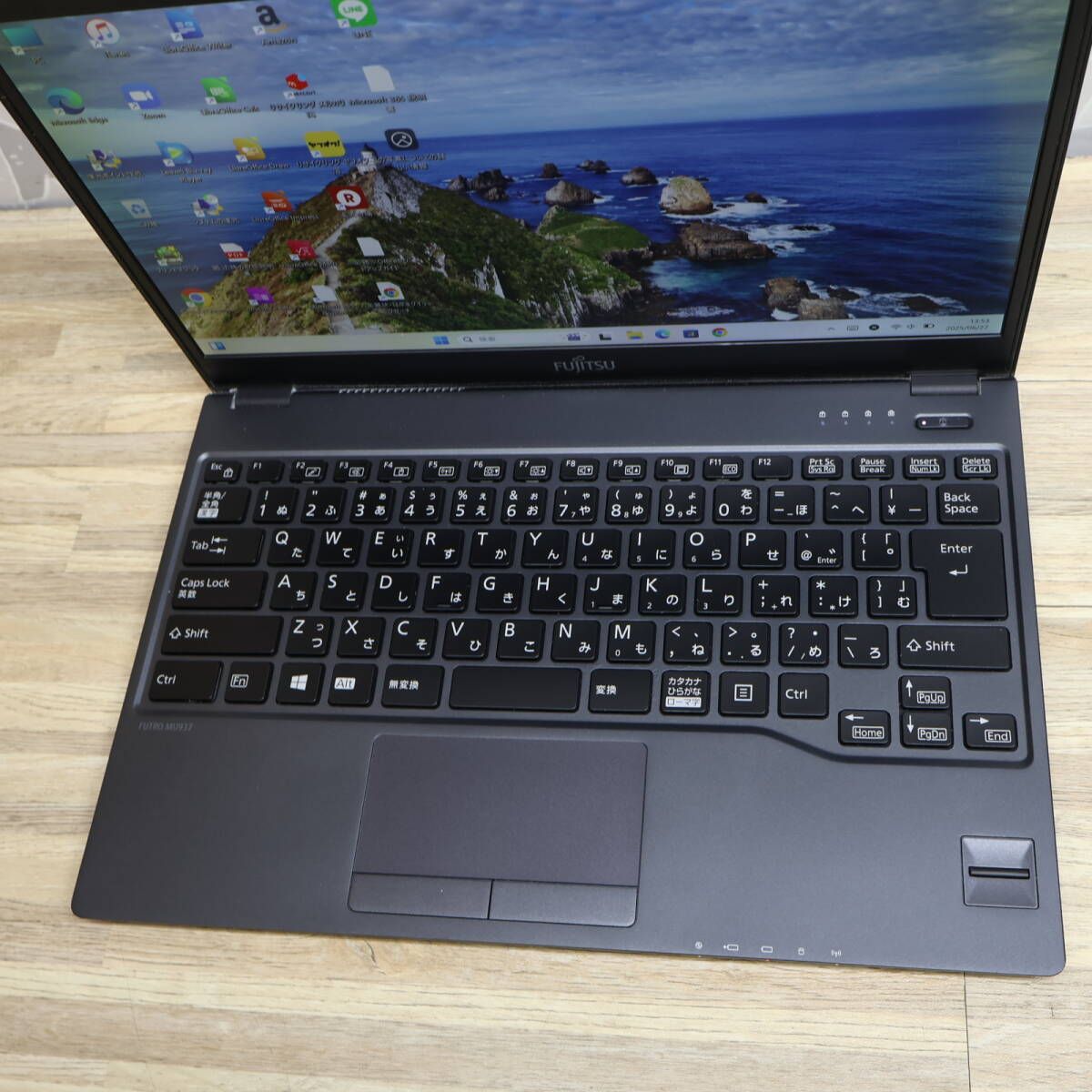 美品 SSD128GB メモリ8GB★FMV 高解像度 Win11 ノートPC5 ☆超美品 SSD128GB メモリ8GB☆FMVC07007 Bluetooth 高解像度