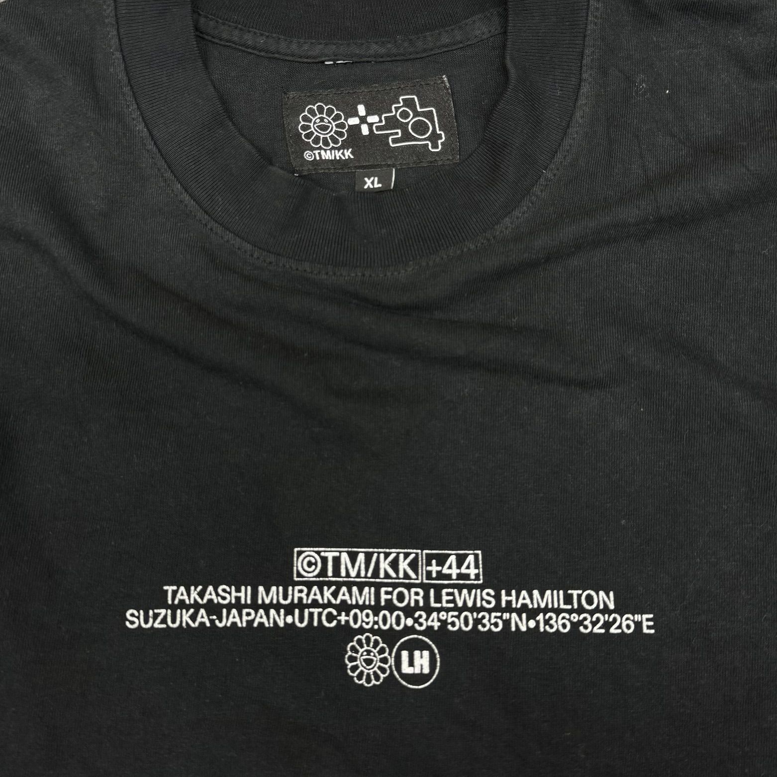 TAKASHI MURAKAMI × LEWIS HAMILTON 22AW Print Long Sleeve Tee