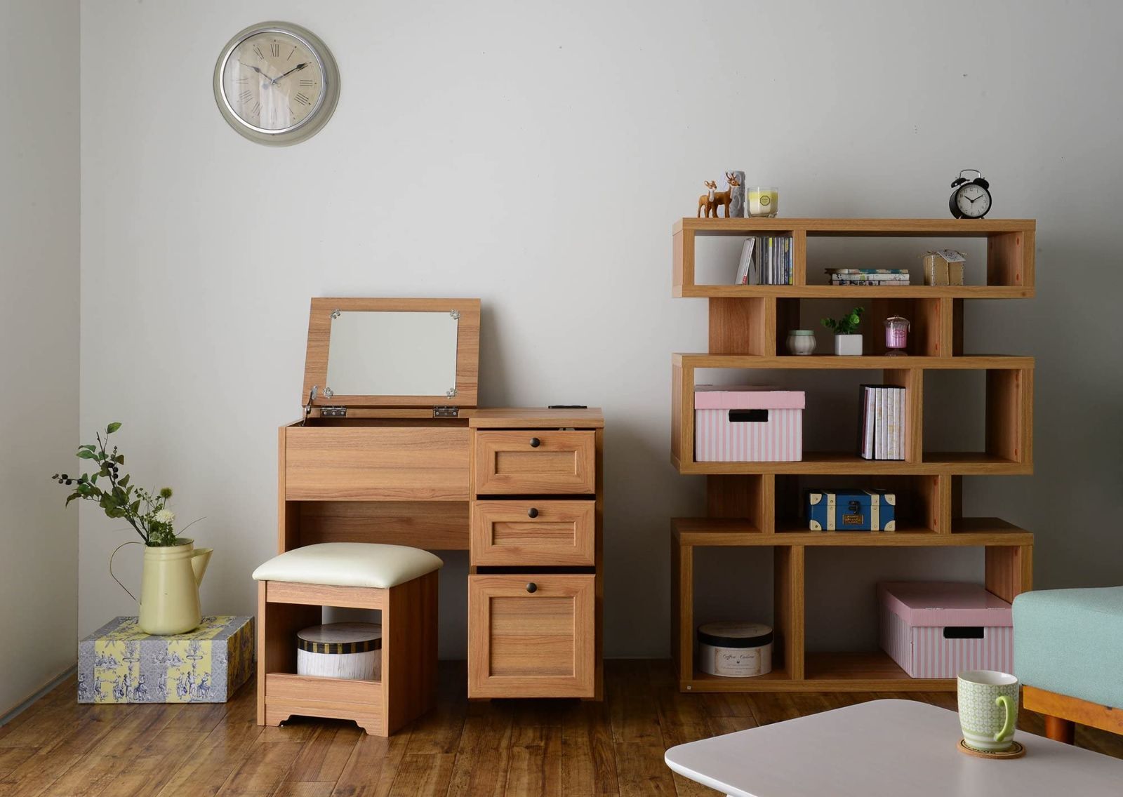 佐藤産業 NKRINO デスクドレッサー 伸縮式 Amazon.co.jp: 佐藤産業