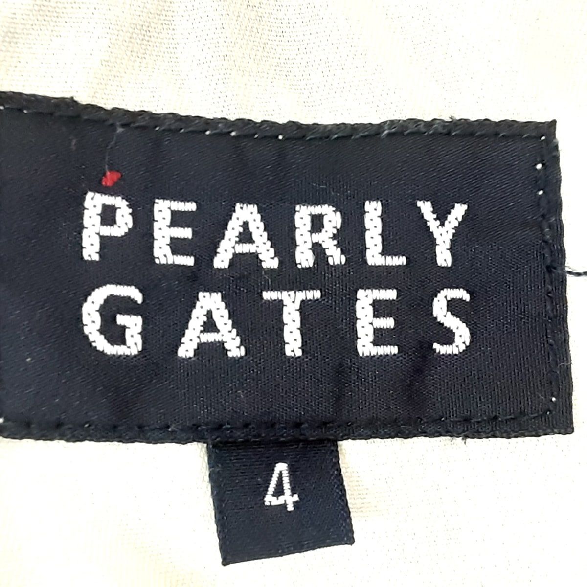 PEARLY GATES(パーリーゲイツ) パンツ サイズ4 XL メンズ - ブラウン×ブルー フルレングス