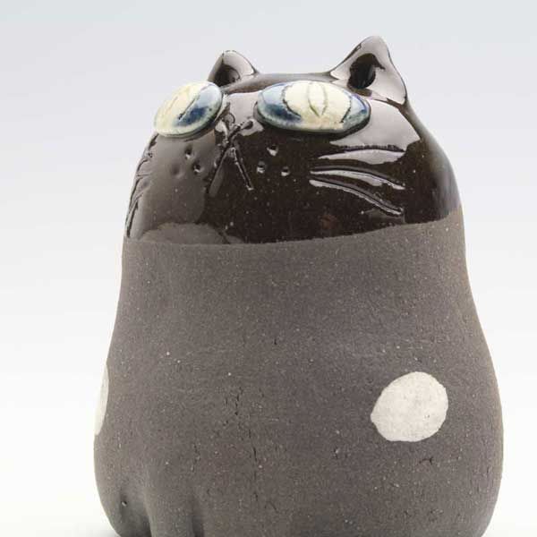 美濃焼 百猫シリーズ 置物（小）「5636」 23330 ※陶器,個性的,高品質
