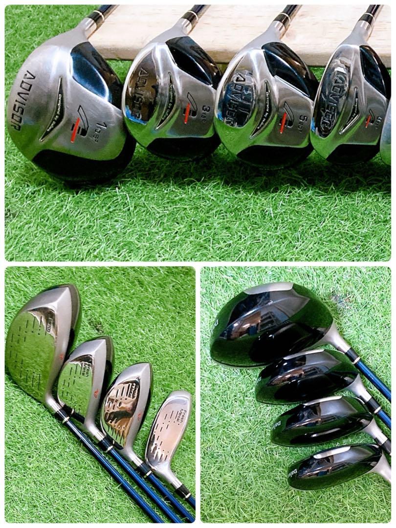 21.初心者オススメ ゴルフクラブ メンズセット FLEX R ヘッドカバー