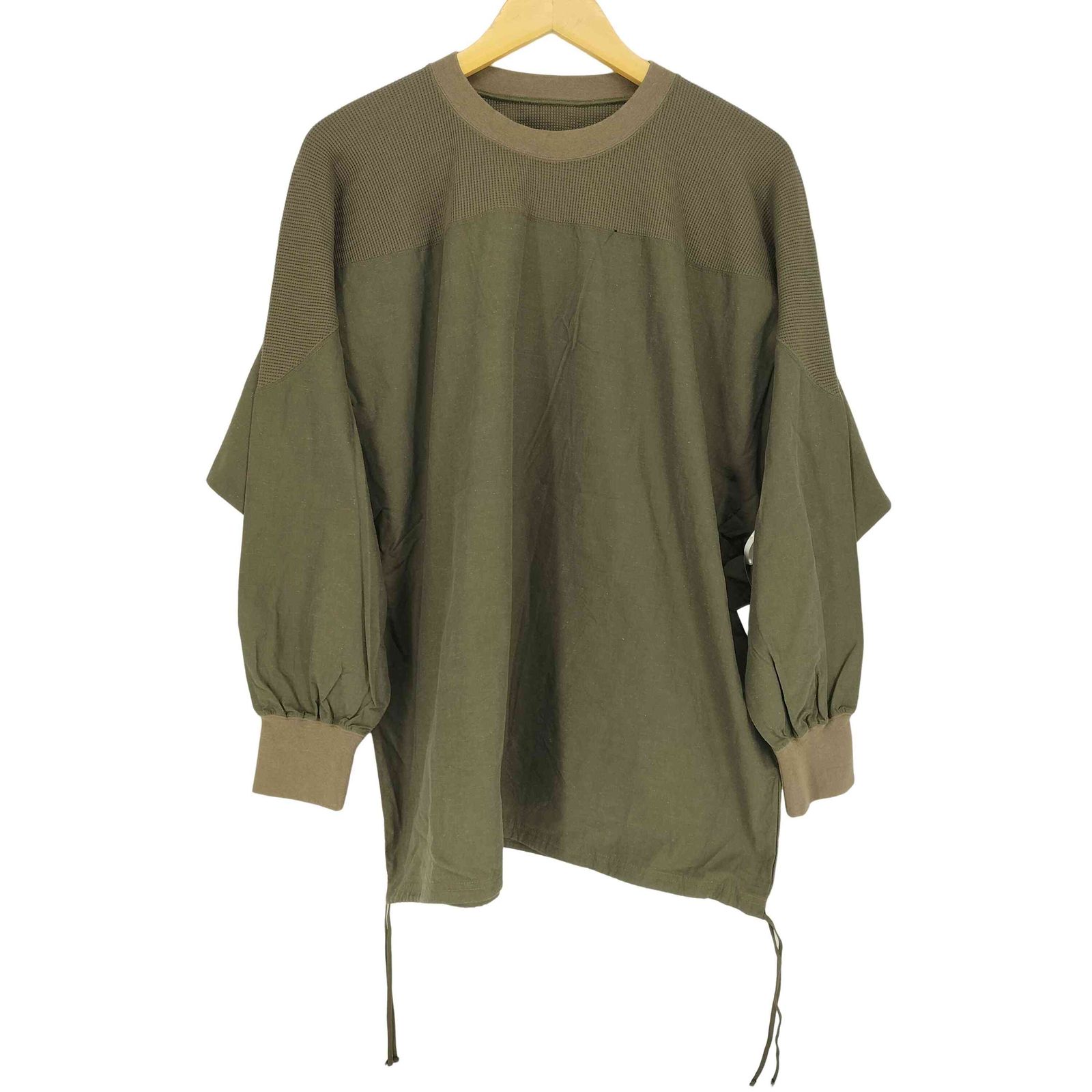 Curensology カレンソロジー＜&RC＞ ワッフルフットボールTシャツ Curensology（カレンソロジー）の「Curensology(カレンソロジー