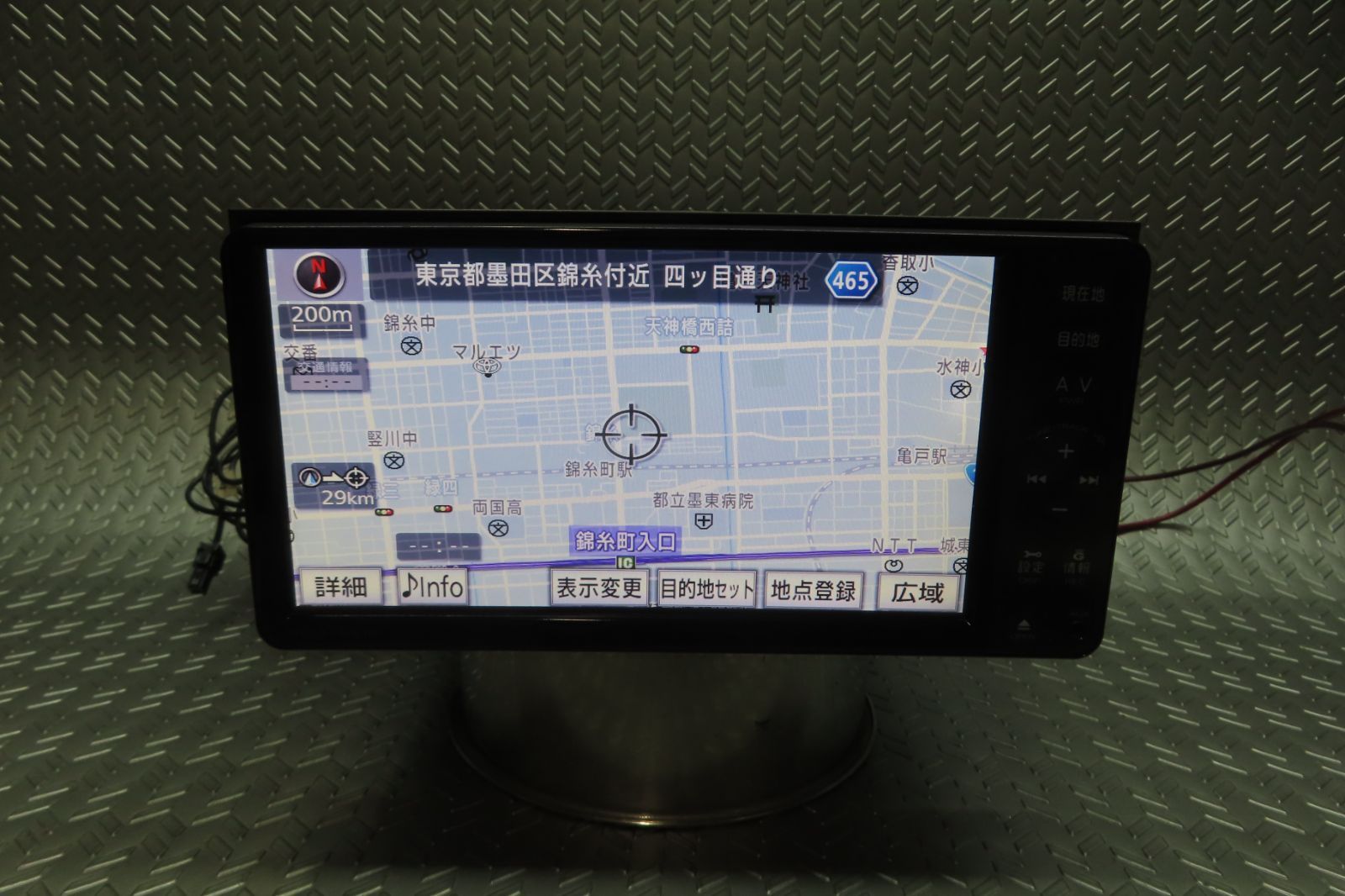 完動品保証付W6041/トヨタ純正　SDナビ　NSZT‐W61G　TV地デジフルセグ内蔵　Bluetooth内蔵　TV視聴OK　ロック解除済