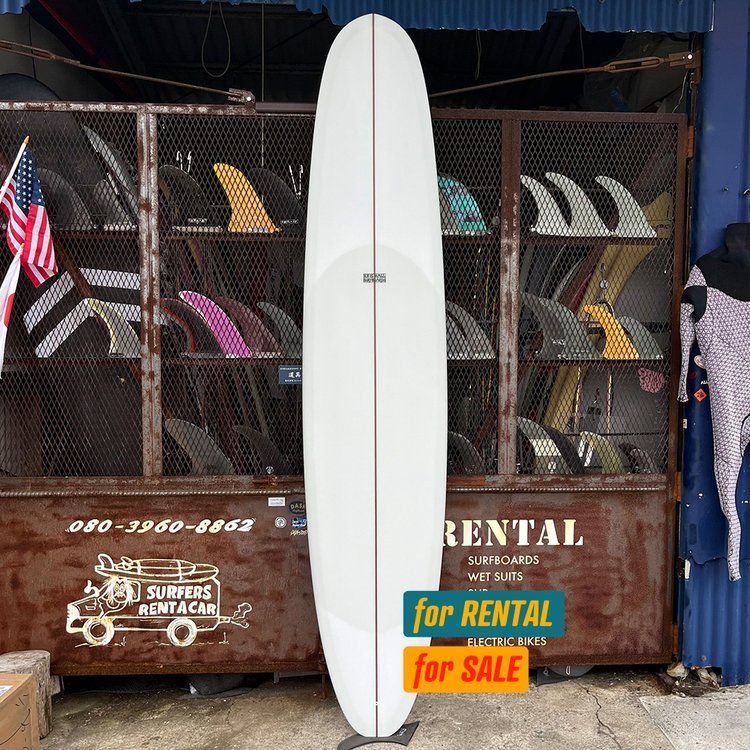 送料別途ご請求 ロングボード シングルフィン KRIS HALL SURFBOARDS