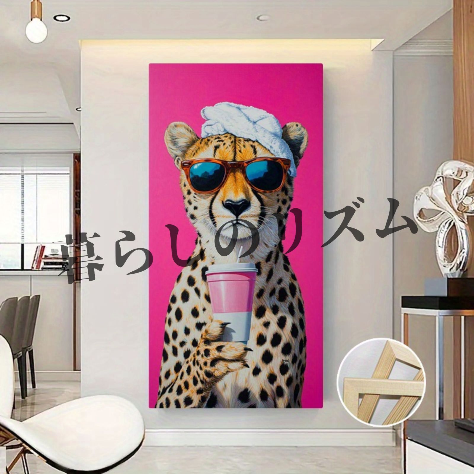 イデタツヒロ TIDE 原画 ANGRY CAT LUMINAIRE アート TIDE (Ide