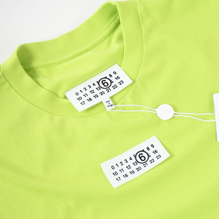【超美品】マルジェラ 緑 半袖 トップス MM6 MAISON MARGIELA エムエムシックス メゾンマルジェラ