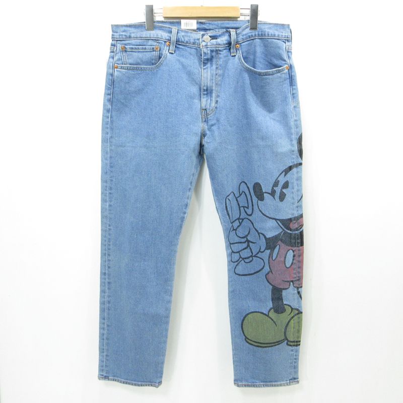 三重本店 Levi s リーバイス デニムパンツ Disney A0614-0000 ブルー サイズ 36 107