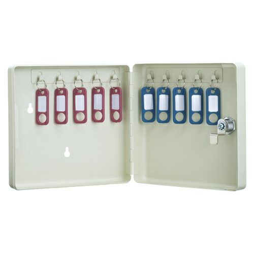 （まとめ） キーボックス カール キーボックス（コンパクトタイプ） CKB-C10-I 4971760263164 ●収容数：１０個吊●外寸：幅１７９×奥５０×高１７３ｍｍ 1個【×5セット】