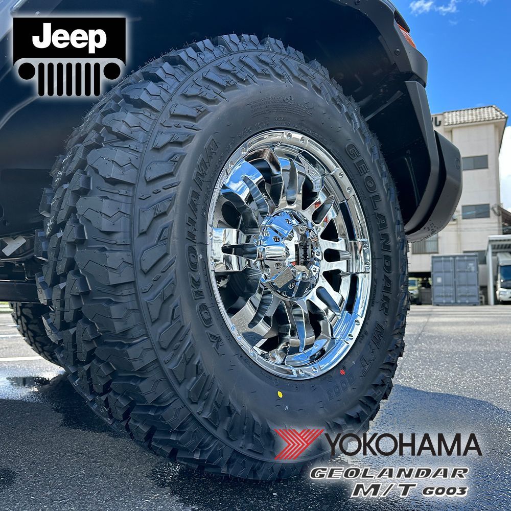 Wrangler】 ラングラー JK JL タイヤホイール 4本セット YOKOHAMA ヨコハマ ジオランダー MT 265/70R17  285/70R17 17インチ Balano 大人気車種 人気ホイール - メルカリ