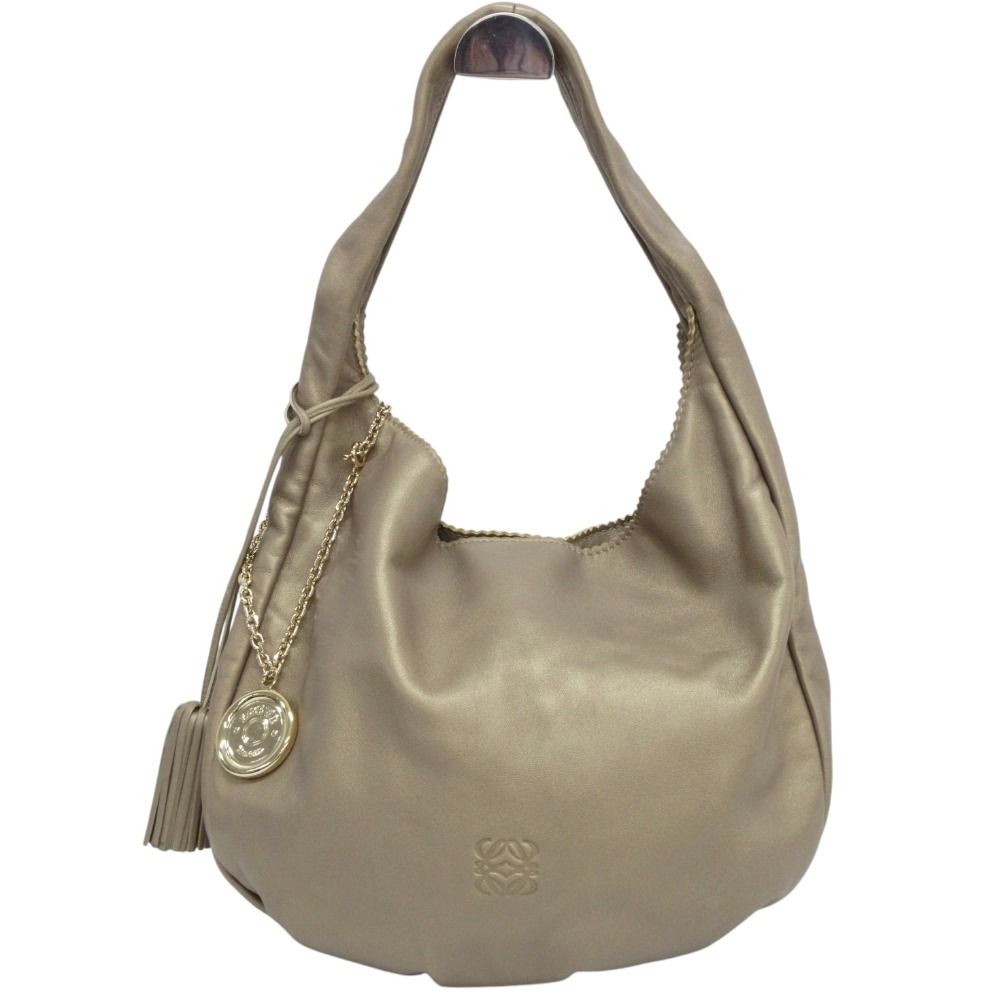 美品 LOEWF ロエベ ヴィエント ナッパレザー ワンショルダー