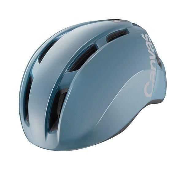 OGK KABUTOオージーケーカブト  自転車 ヘルメット CANVAS-SPORTS キャンバス スポーツ アッシュブルー M/L 57-59cm
